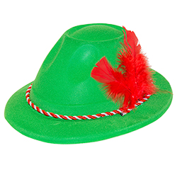 Beer wench wearing the hat