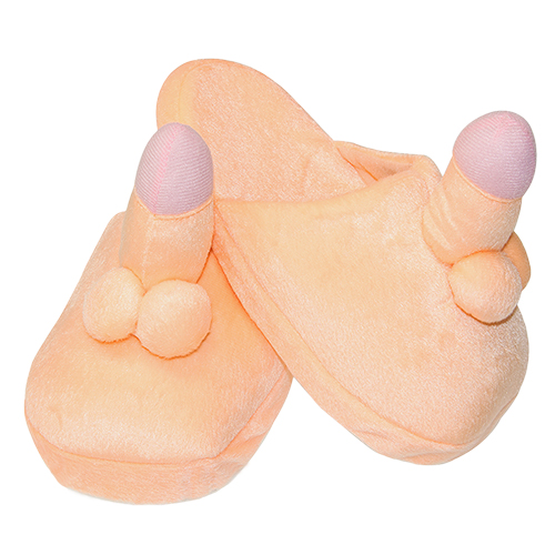 Front view of dicky slippers