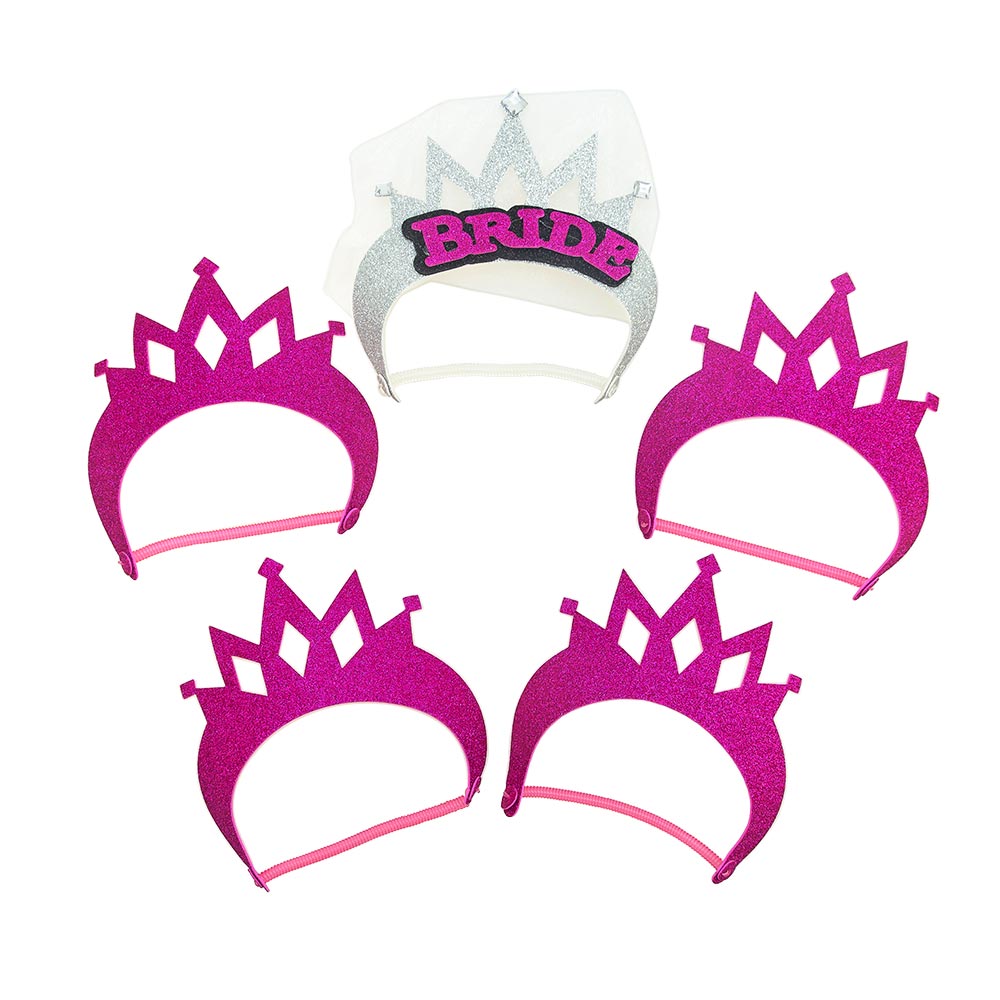 Bride To Be Tiara Set - £9.99 - 50+ In Stock - Last Night of Freedom