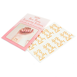 Pack of 16 temporary tattoos