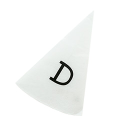Dunce hat against a white background.