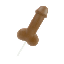 Penis Shaped Chocolate Lollipop