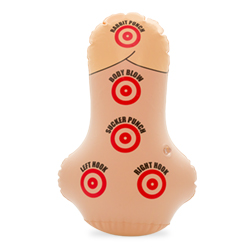 The back of the item has five targets.