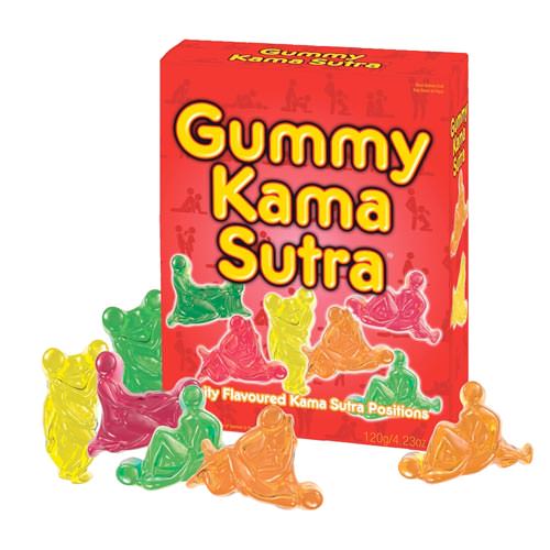 Gummy kama sutra sweets.