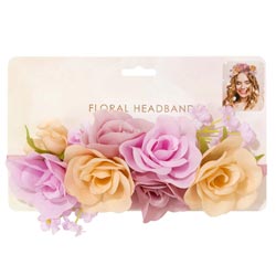 The headband on its card.