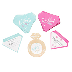 The fling the ring card game on a white background.