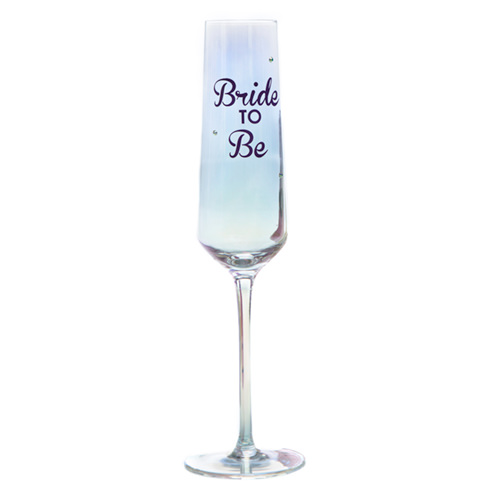 The bride to be prosecco glass.