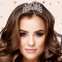 Somebody wearing the tiara.