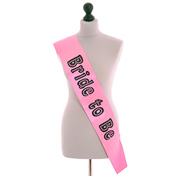 Bride To Be Sash