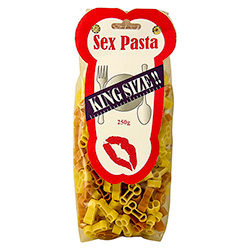Delicious Willy Shaped Pasta With A Hint of Chilli In Its Original Packaging 
