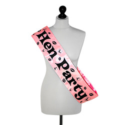 Hen Party Sash 