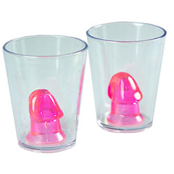 willy shot glasses