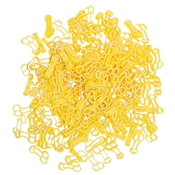 A pile of penis pasta