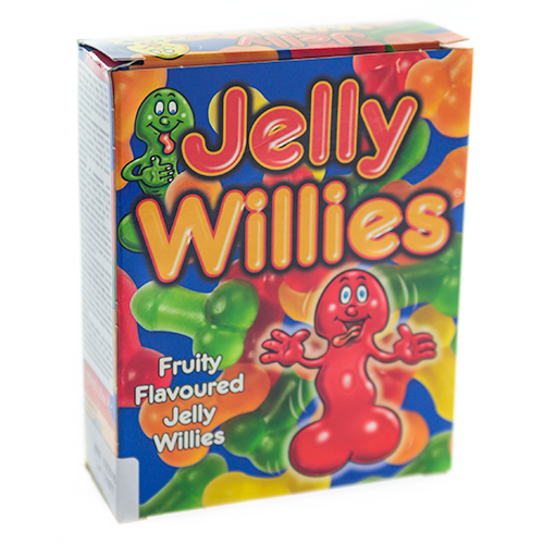 Willy Shaped Jelly Sweets Packaging 