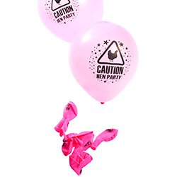 Pink Hen Party Balloons 