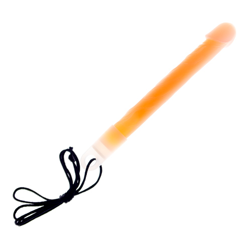 Willy Glow Stick Red On White Background