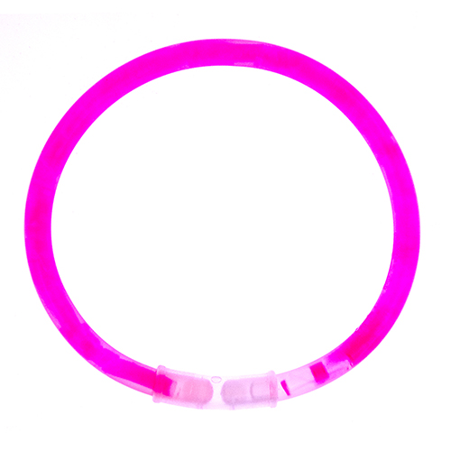 Pink Glow Stick Bracelet