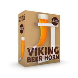 Das Horn With Stand packaging on white background