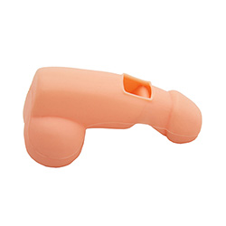 A side view of the willy whistle