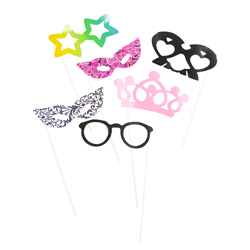 Party Time Photo Props on a white background