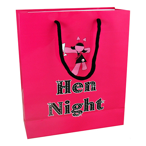 Hen Party Gift Bag On White Background