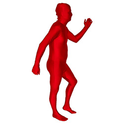 Walking Red Morphsuit