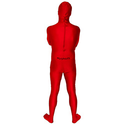 Back Of Red Morphsuit