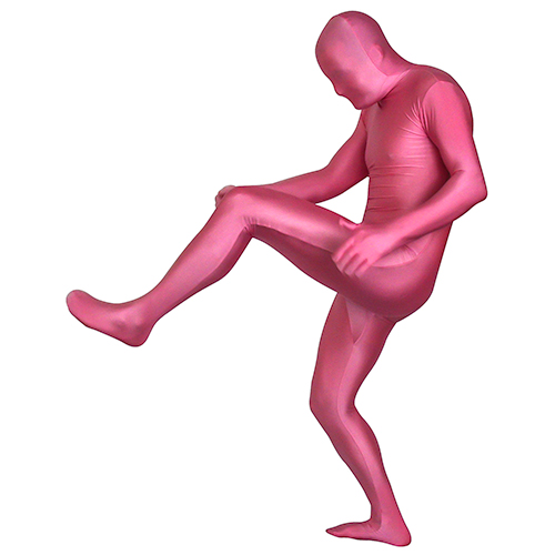 Kicking Pink Morphsuit - Great Fancy Dress Costume