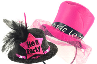 hen do sun hats