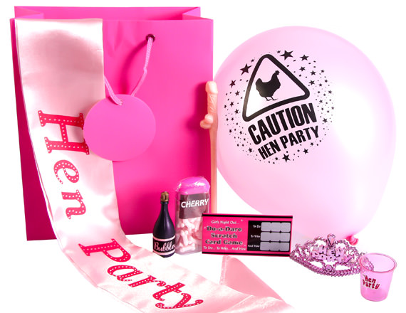 bride hen party bag